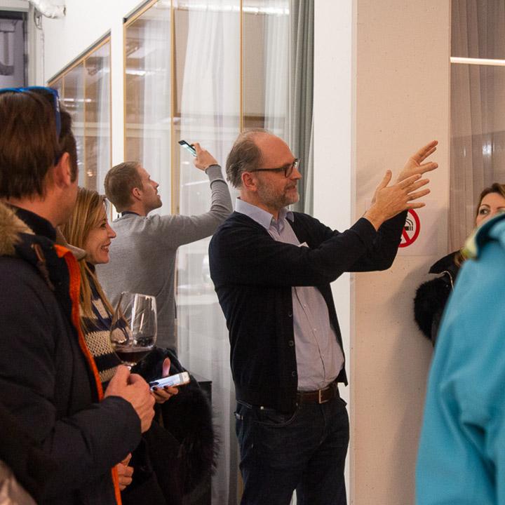 Reiner Nowak bei der Langen nacht der Architektur 2019